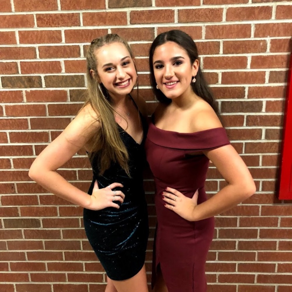 Wine/maroon colored Dress